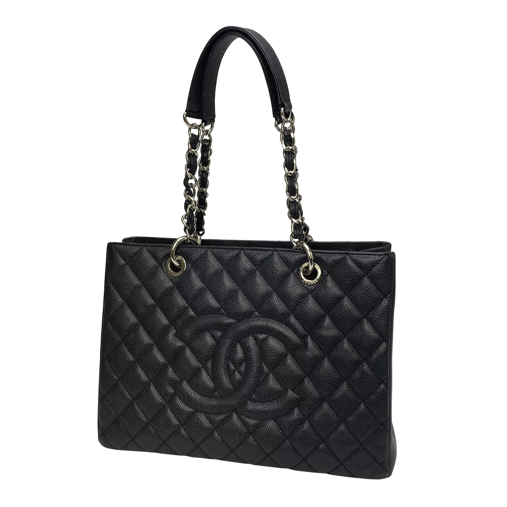 Bolsa Chanel Couro Preto