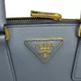 Bolsa Prada Saffiano Lux Couro Azul