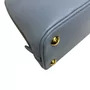 Bolsa Prada Saffiano Lux Couro Azul