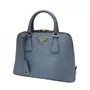 Bolsa Prada Saffiano Lux Couro Azul