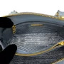 Bolsa Prada Saffiano Lux Couro Azul