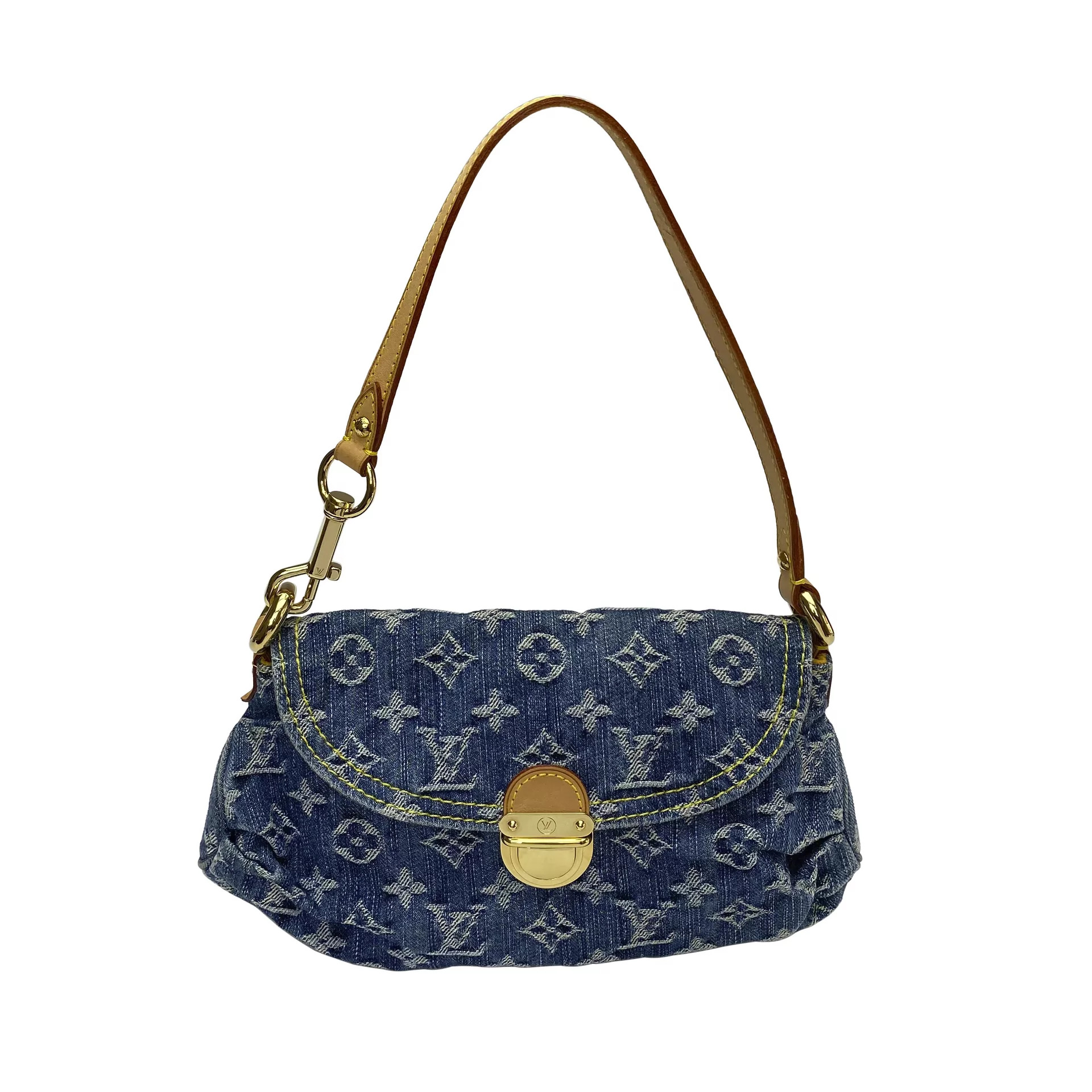 Bolsa Louis Vuitton Mini Pleaty Denim