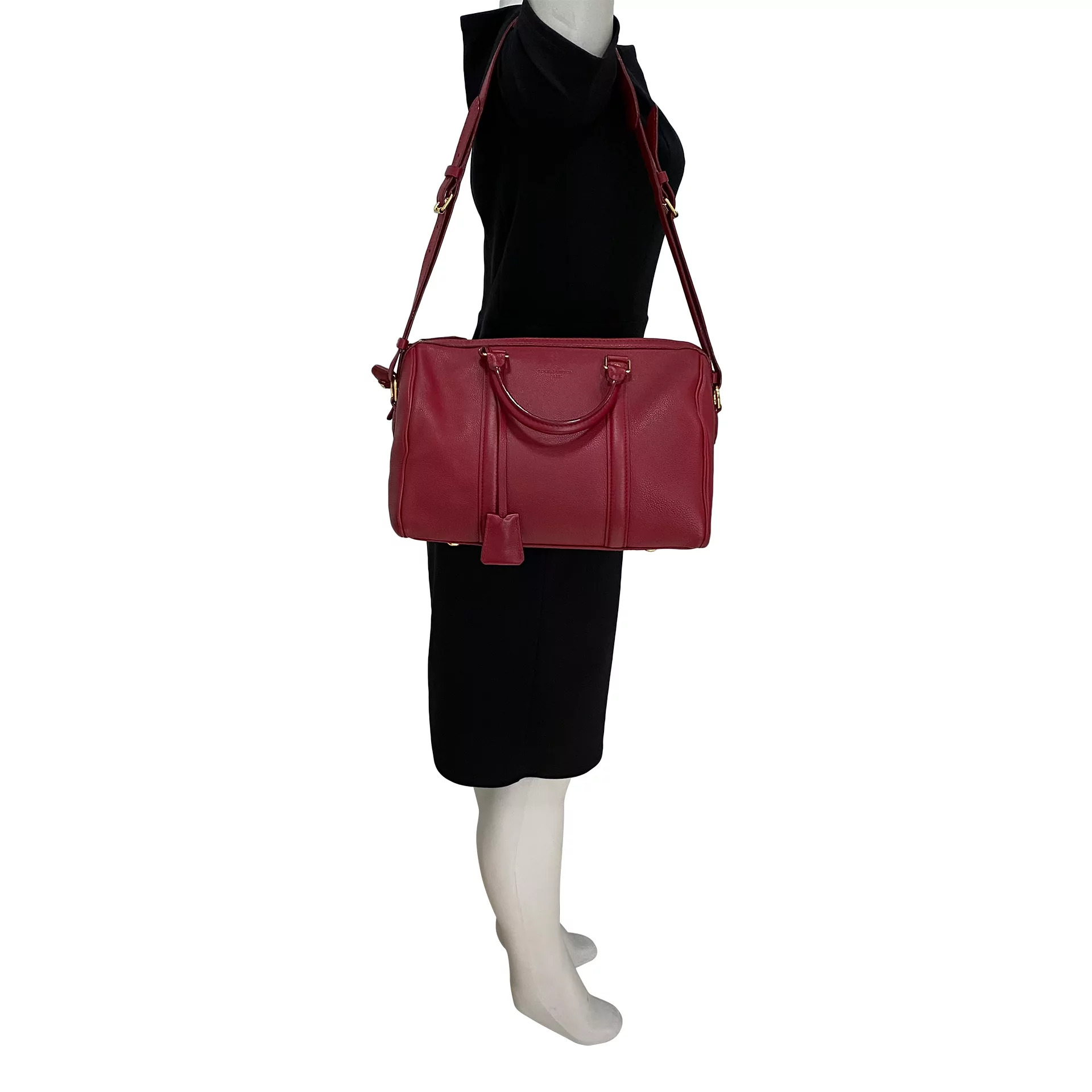 Bolsa Louis Vuitton Sofia Coppola Couro Vermelho