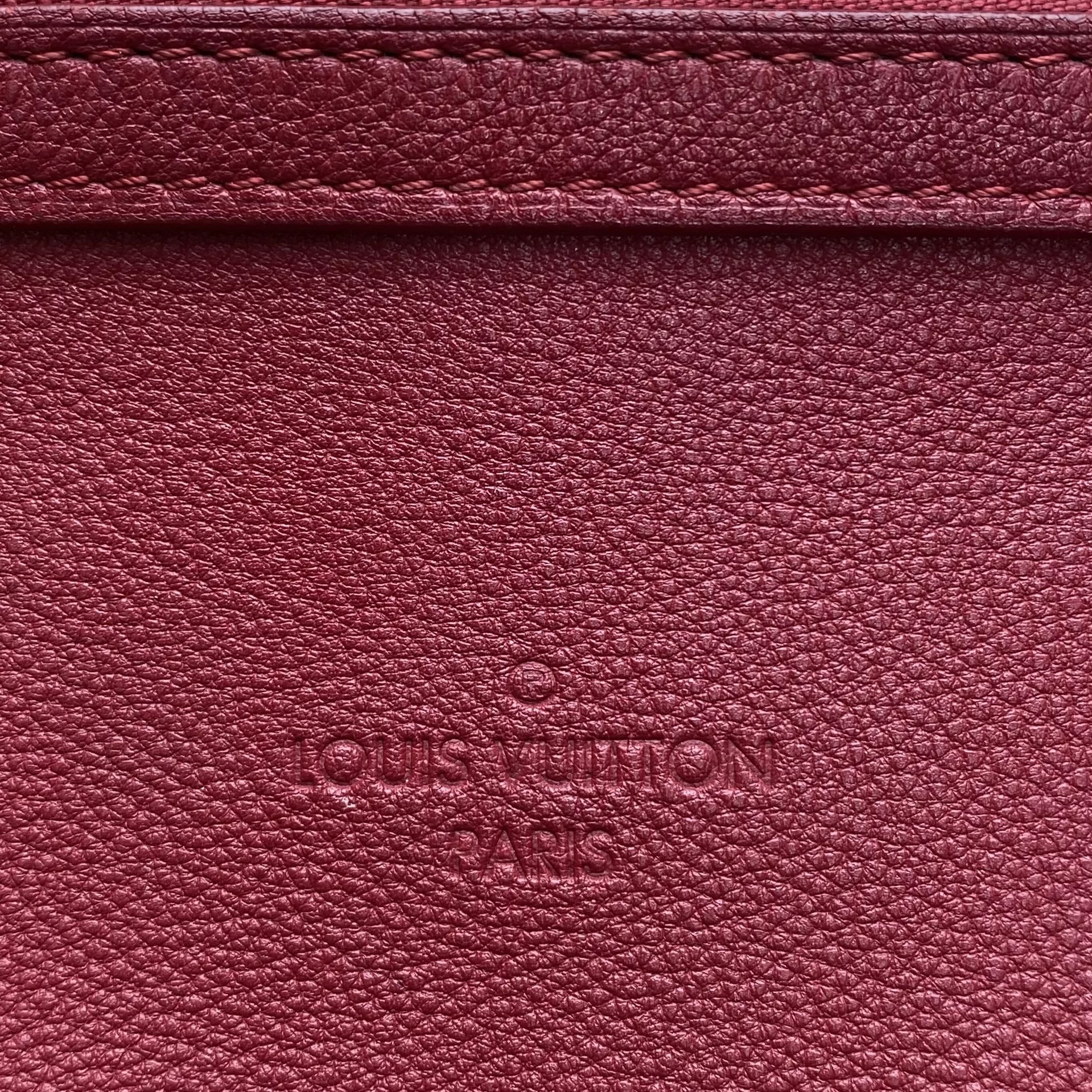 Bolsa Louis Vuitton Sofia Coppola Couro Vermelho