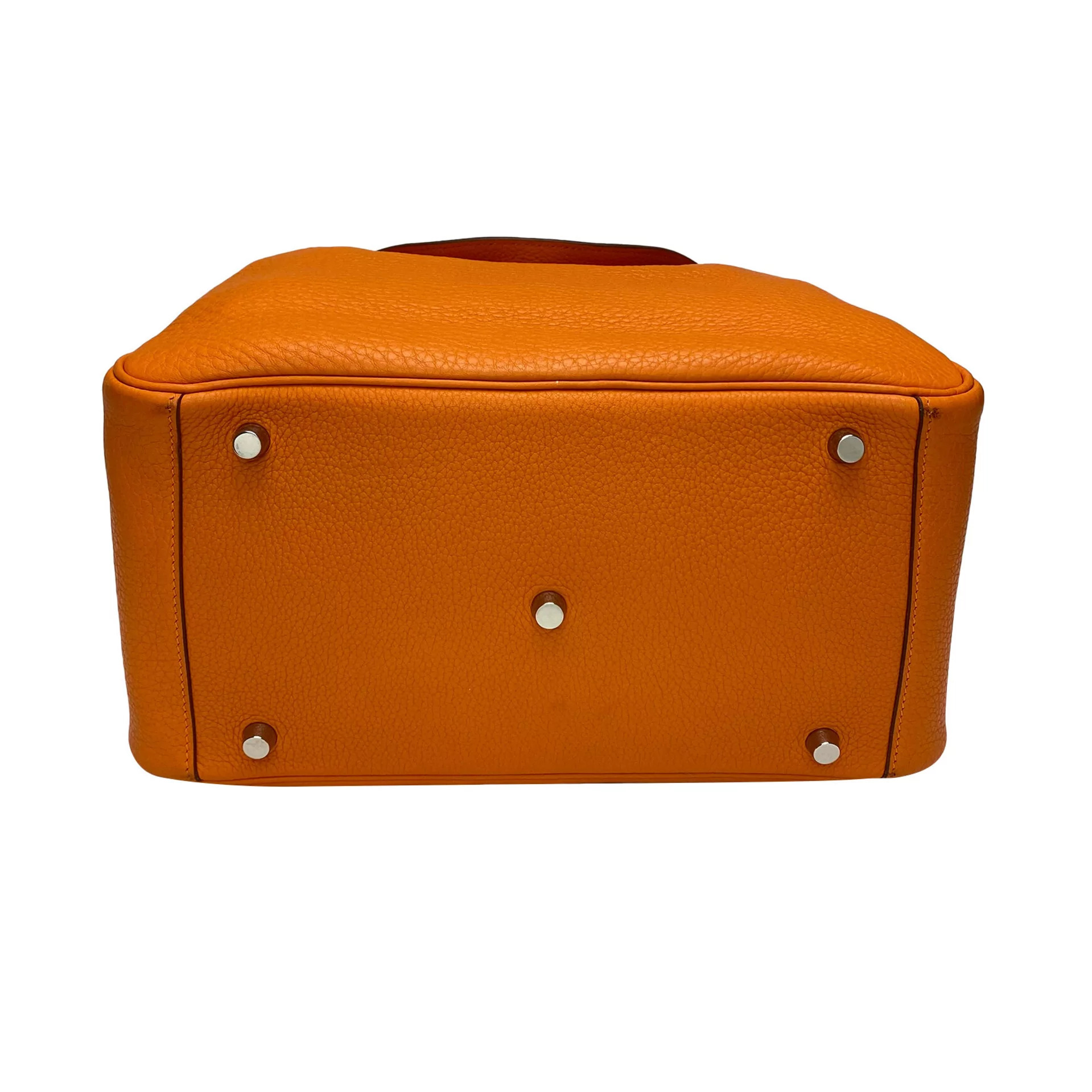 Bolsa Hermès Lindy 30 Laranja