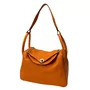 Bolsa Hermès Lindy 30 Laranja