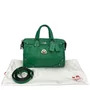 Bolsa Coach Mini Couro Verde