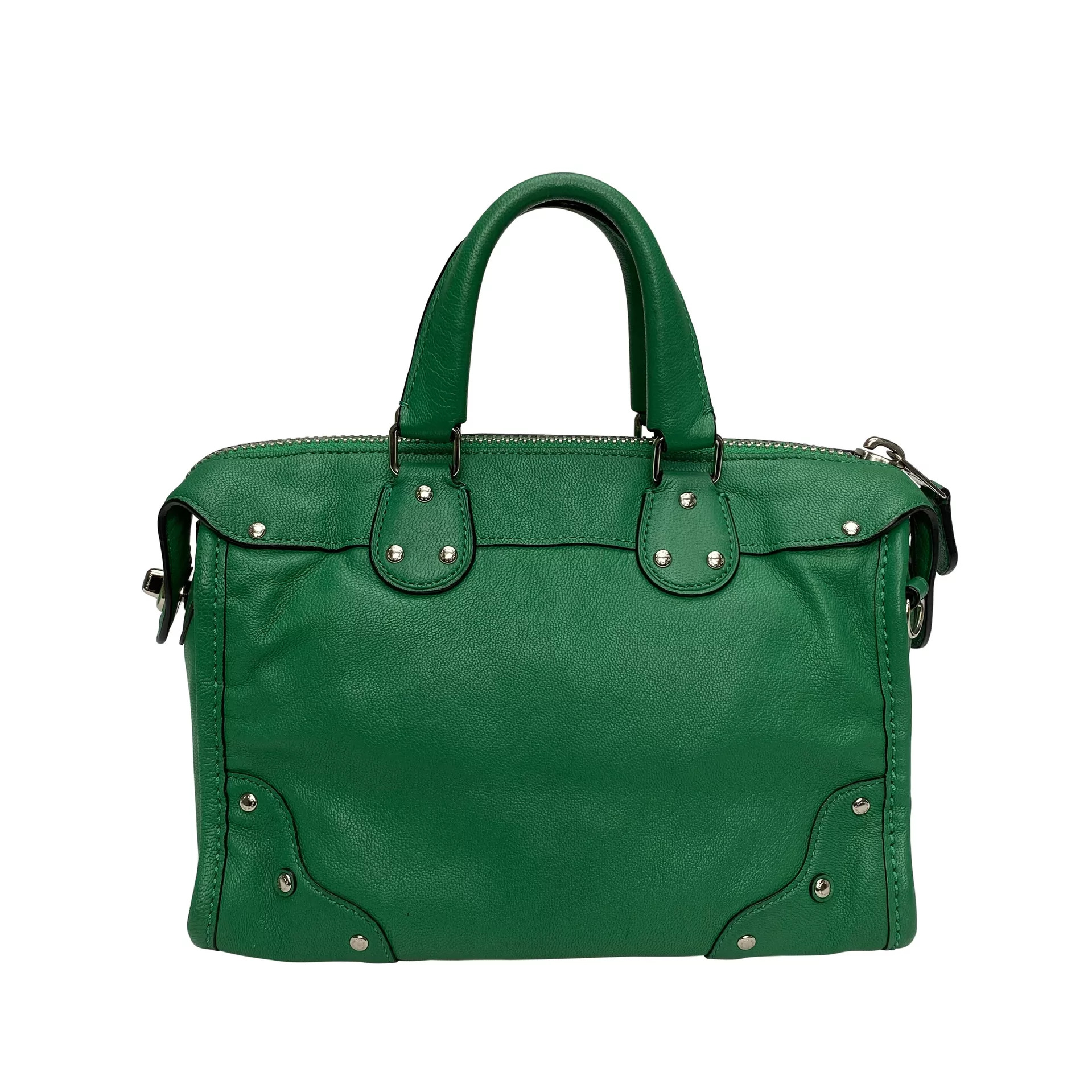Bolsa Coach Mini Couro Verde