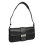 Bolsa Christian Dior Baguete Preta Monograma