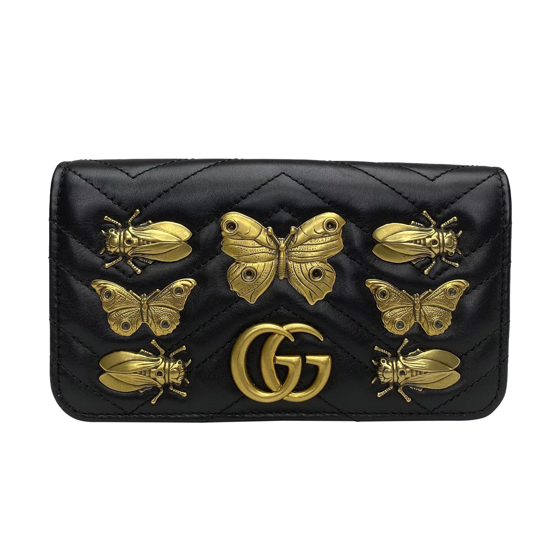 Bolsa Gucci GG Marmont Animal Studs