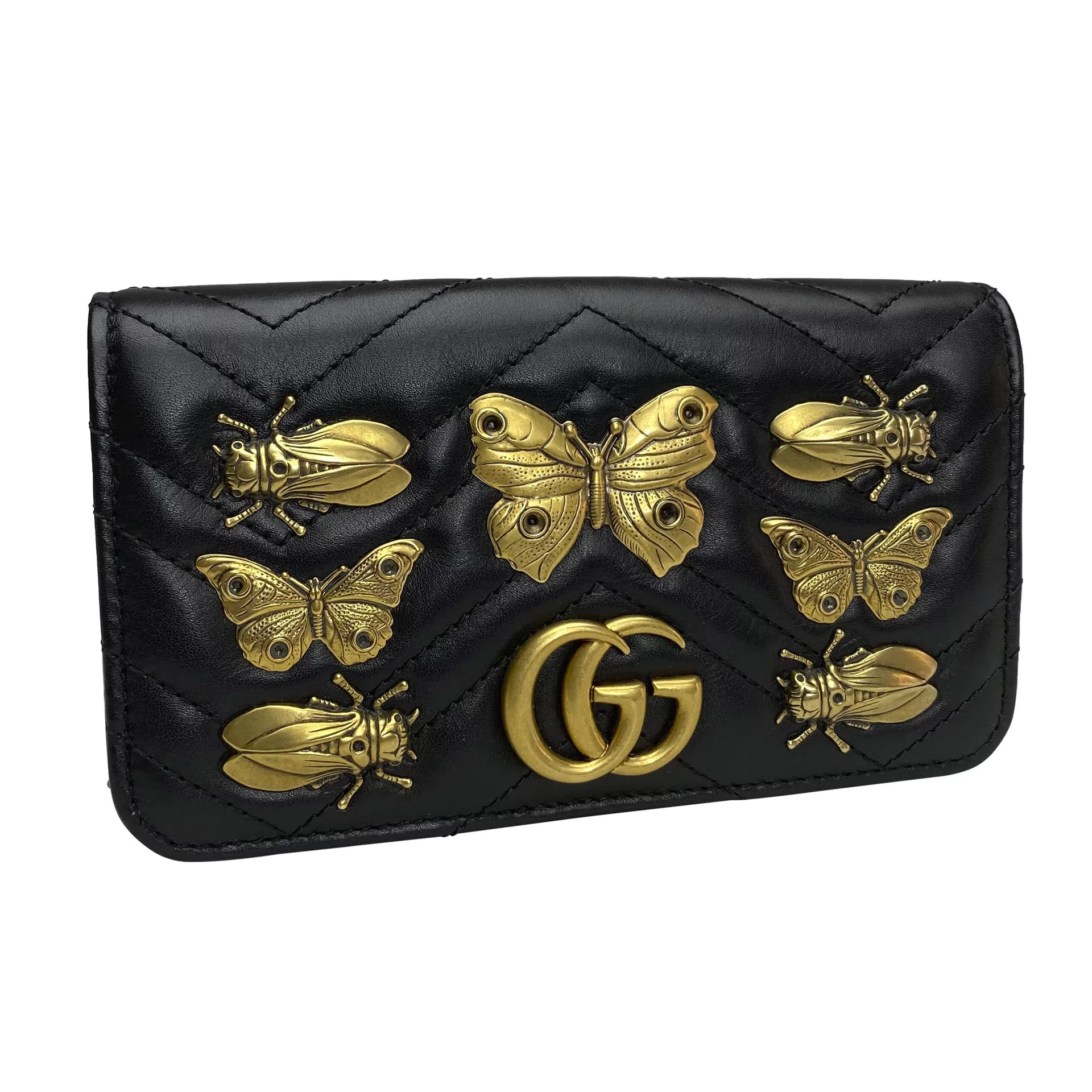 Bolsa Gucci GG Marmont Animal Studs