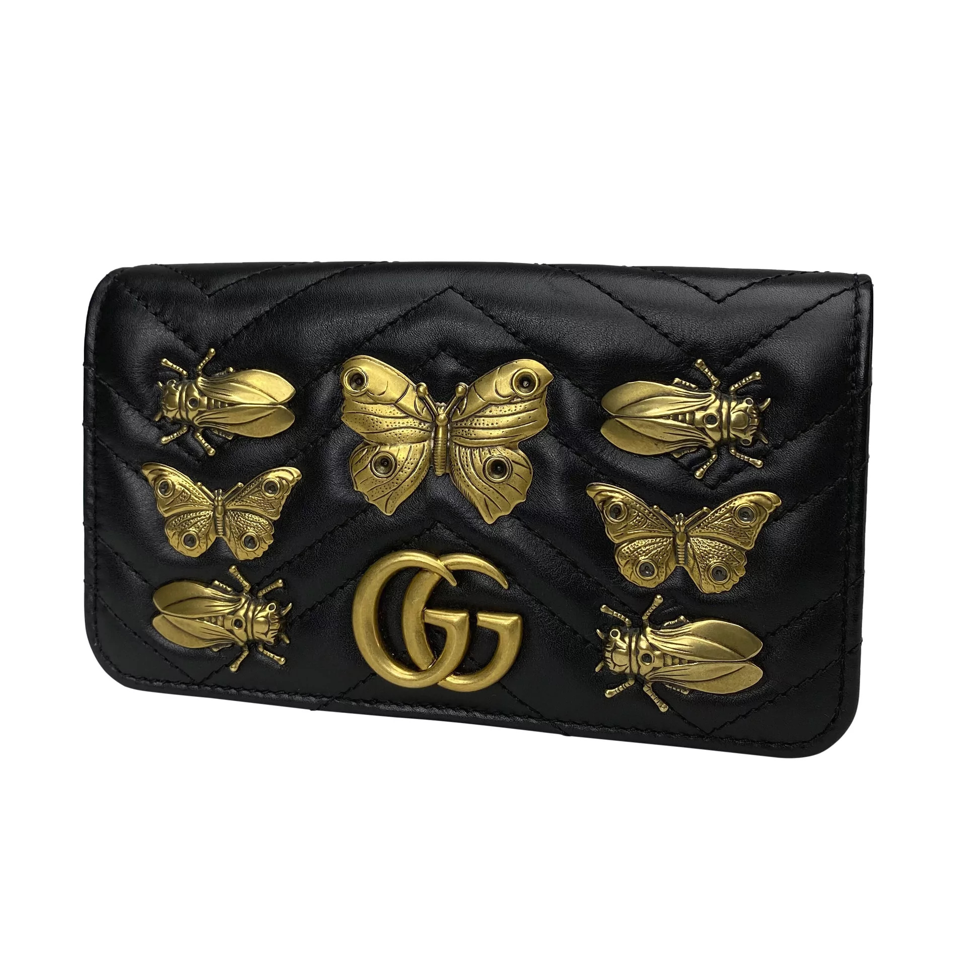 Bolsa Gucci GG Marmont Animal Studs