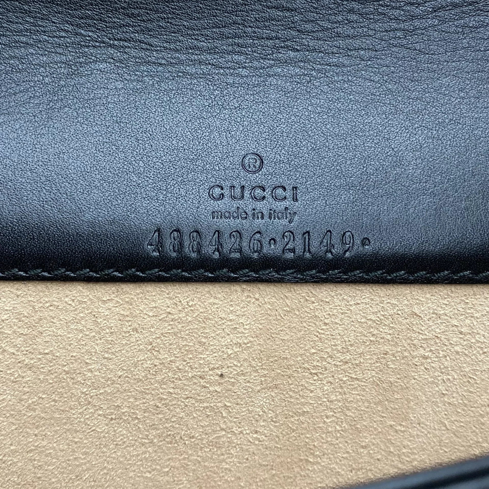 Bolsa Gucci GG Marmont Animal Studs