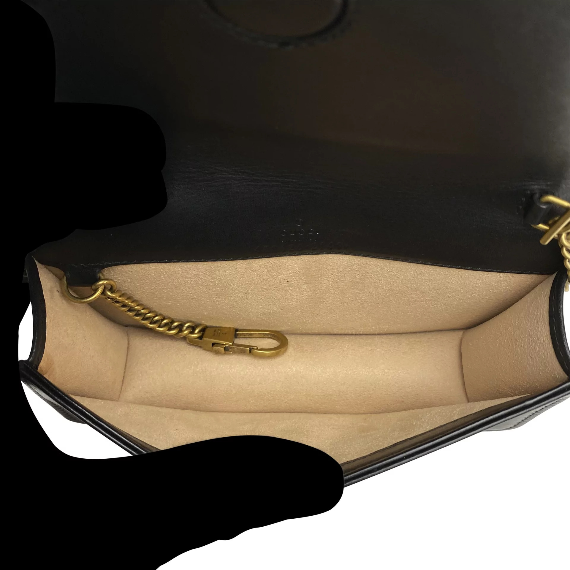 Bolsa Gucci GG Marmont Animal Studs
