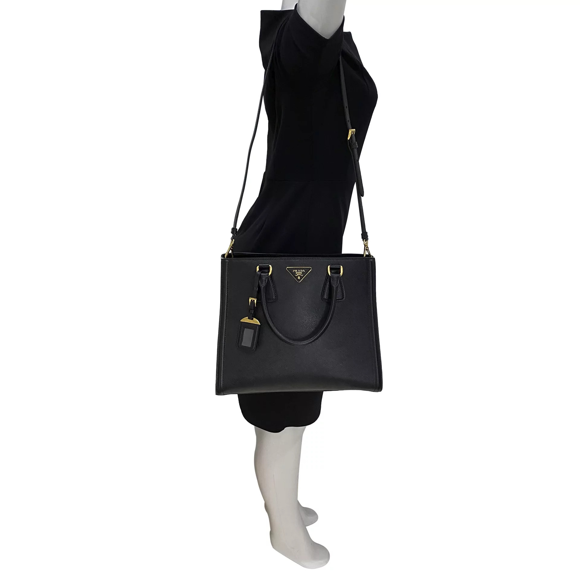 Bolsa Prada Galleria Bicolor