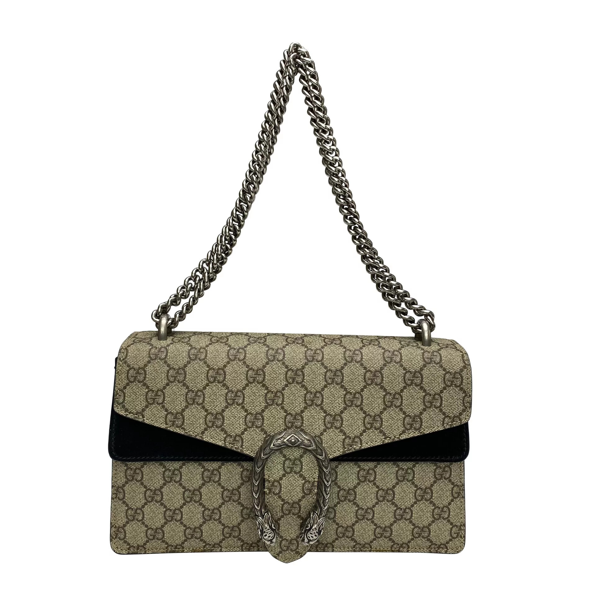 Bolsa Gucci Dionysus GG Supreme Pequena