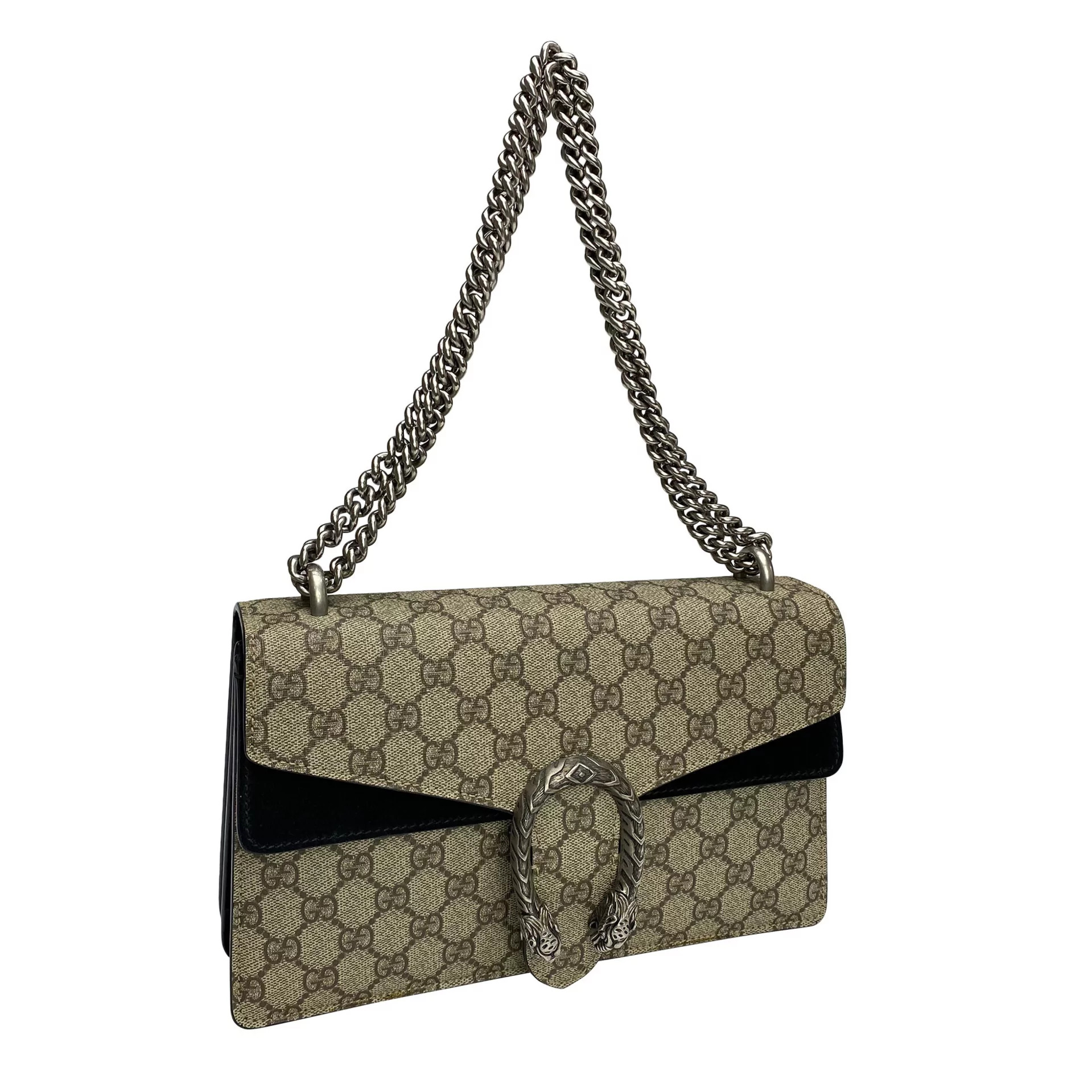 Bolsa Gucci Dionysus GG Supreme Pequena