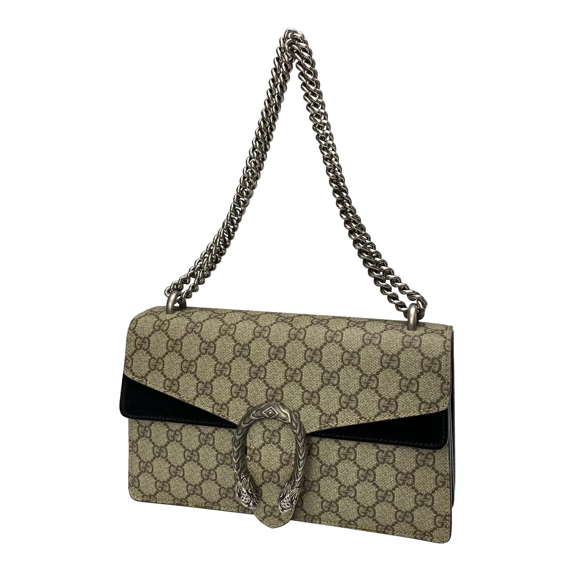Bolsa Gucci Dionysus GG Supreme Pequena