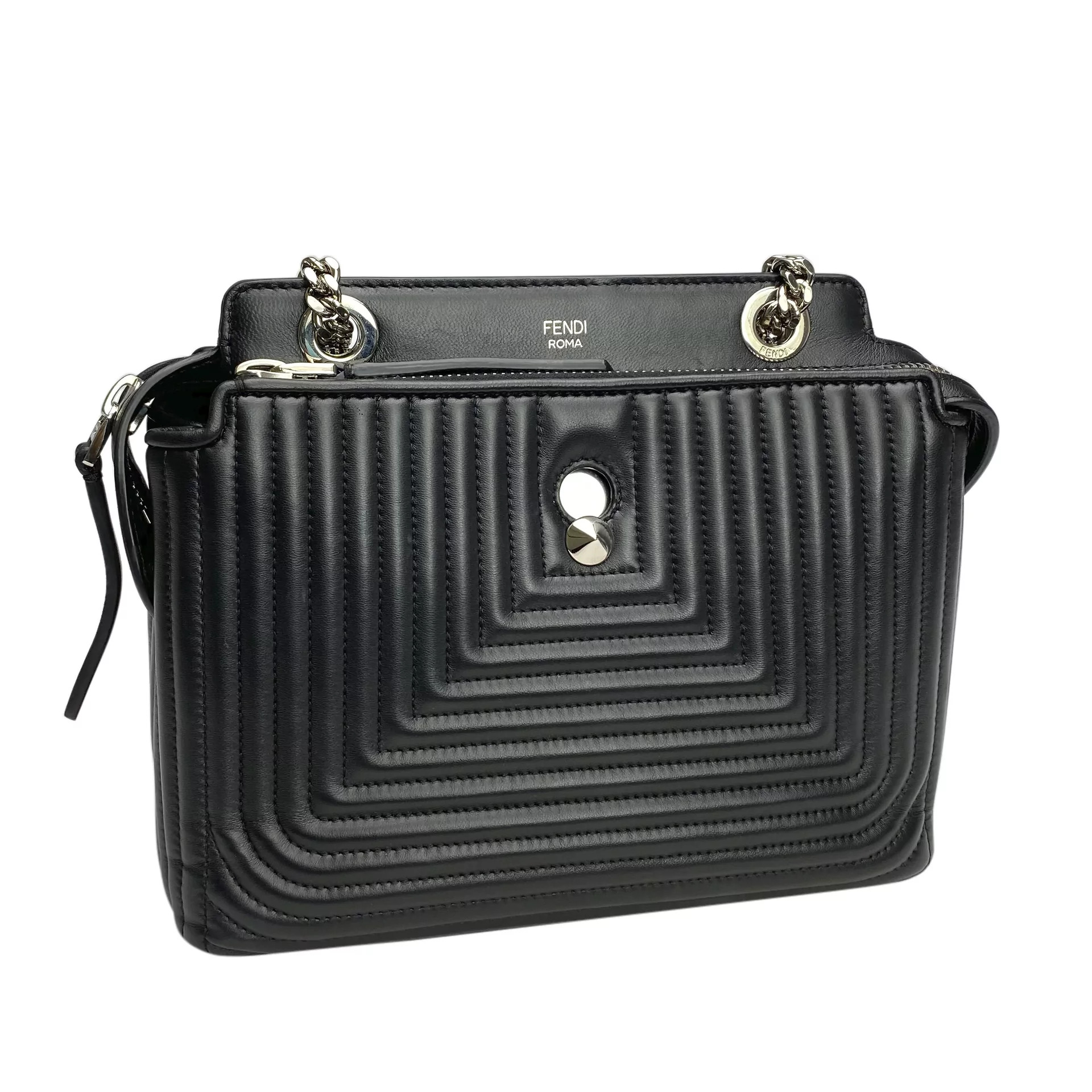 Bolsa Fendi DotCom Preta