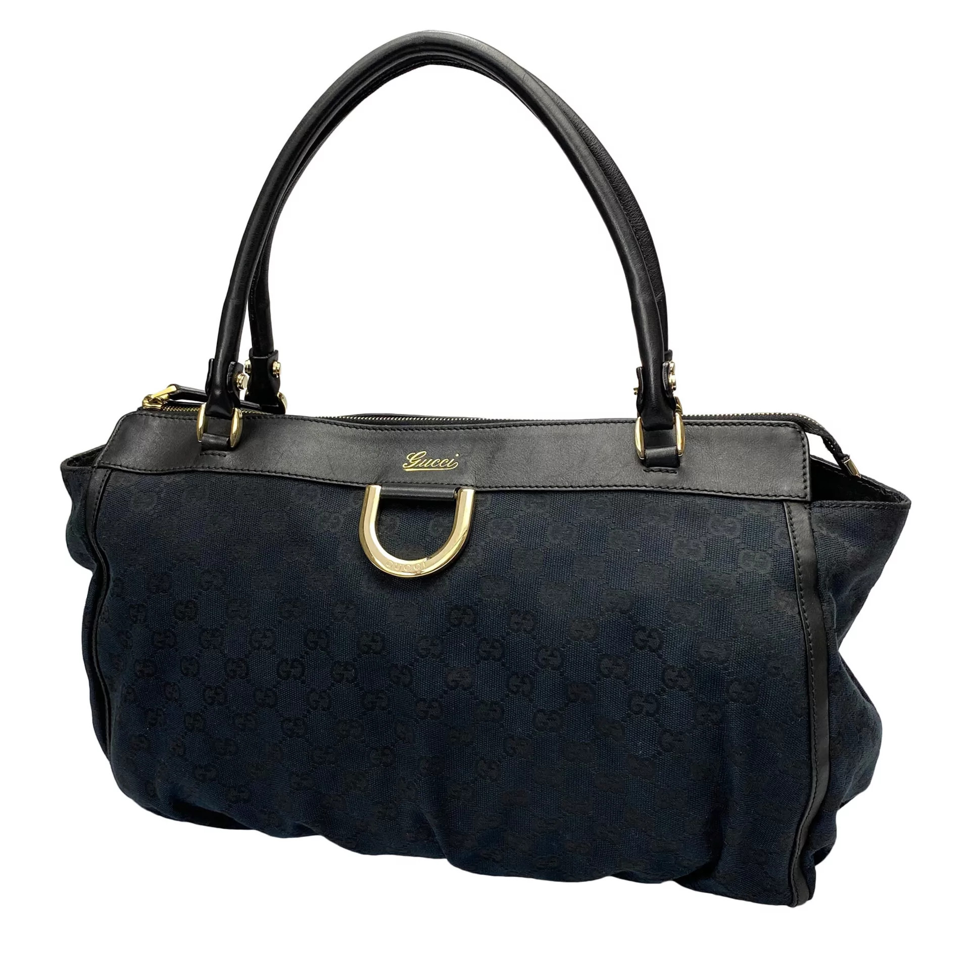 Bolsa Gucci Jacquard Preta