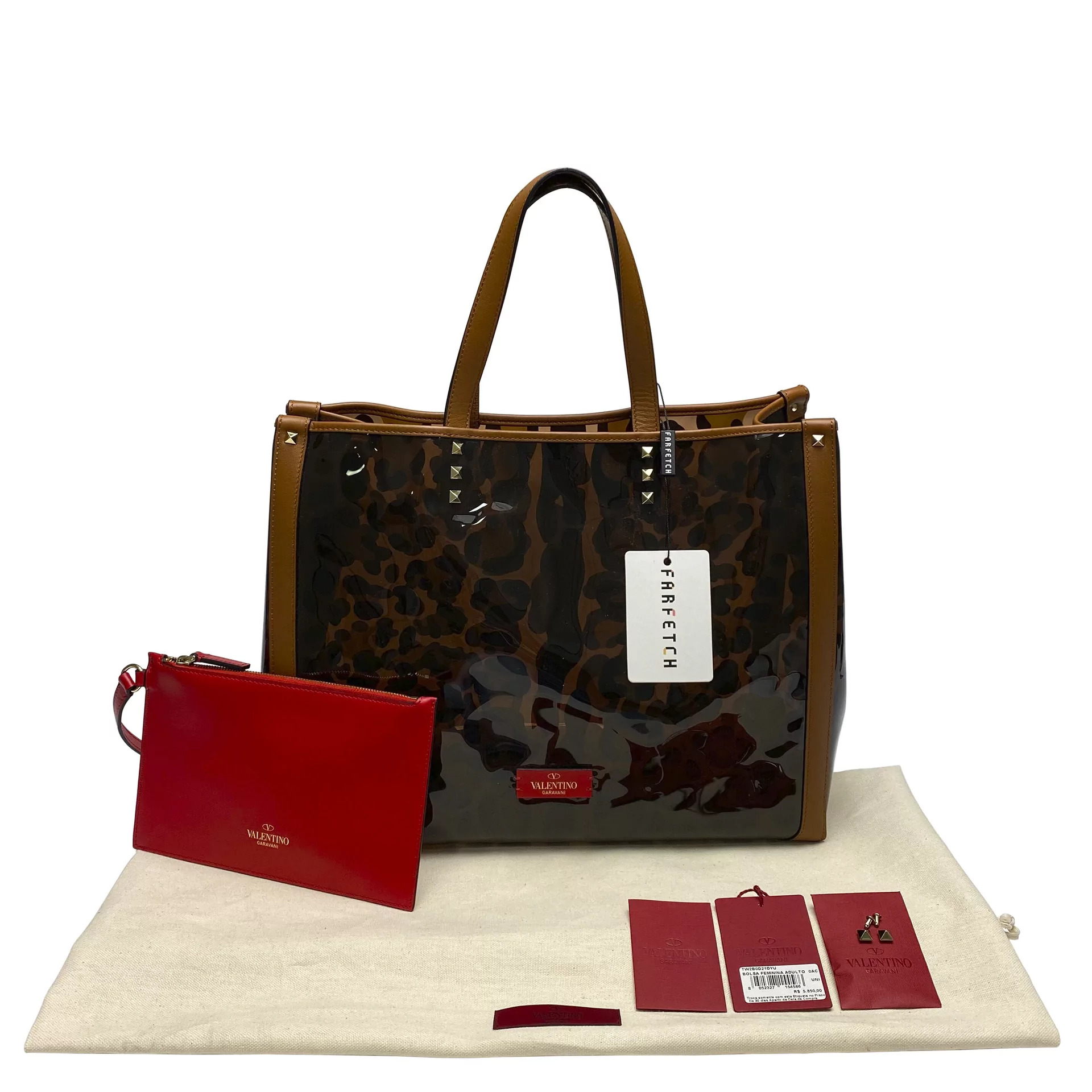 Bolsa Valentino Garavani Leopard Print