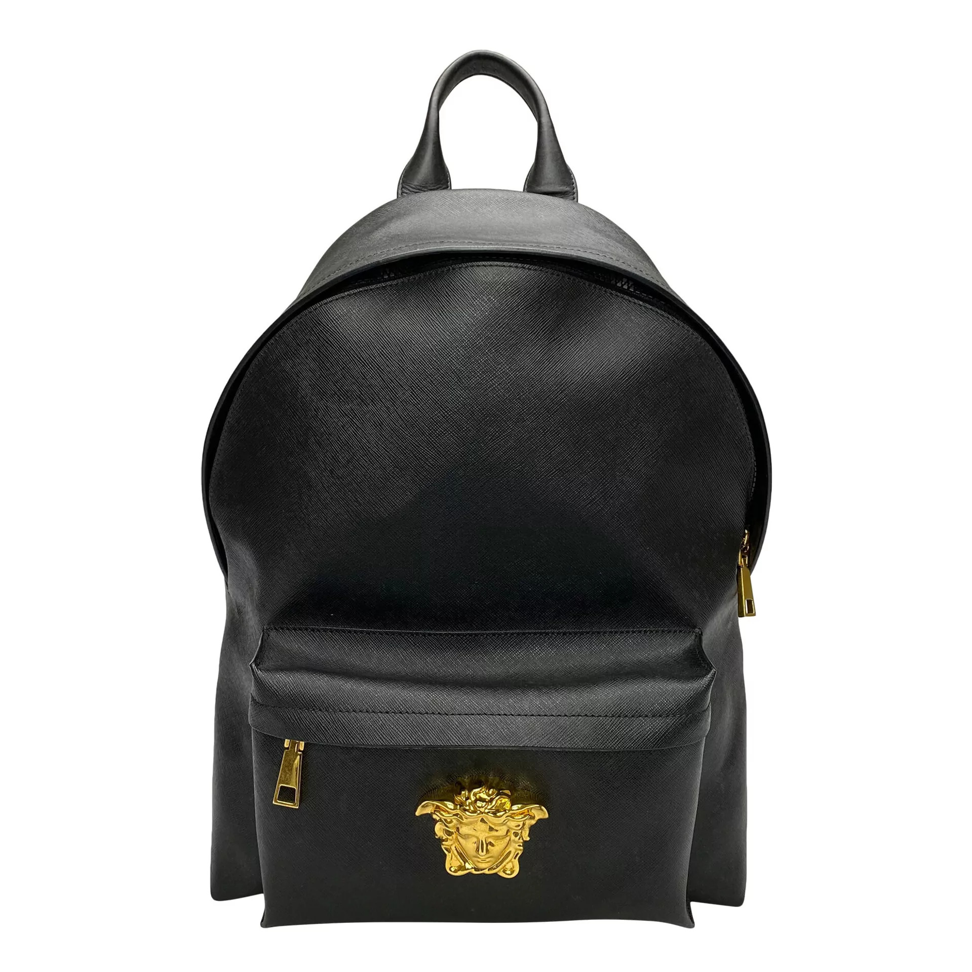 Mochila Versace Medusa Head de Couro