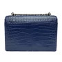 Bolsa Saint Laurent Mini Sunset Croco Azul
