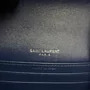 Bolsa Saint Laurent Mini Sunset Croco Azul