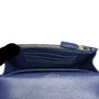 Bolsa Saint Laurent Mini Sunset Croco Azul