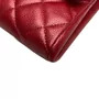 Bolsa Chanel Couro Caviar Vermelho