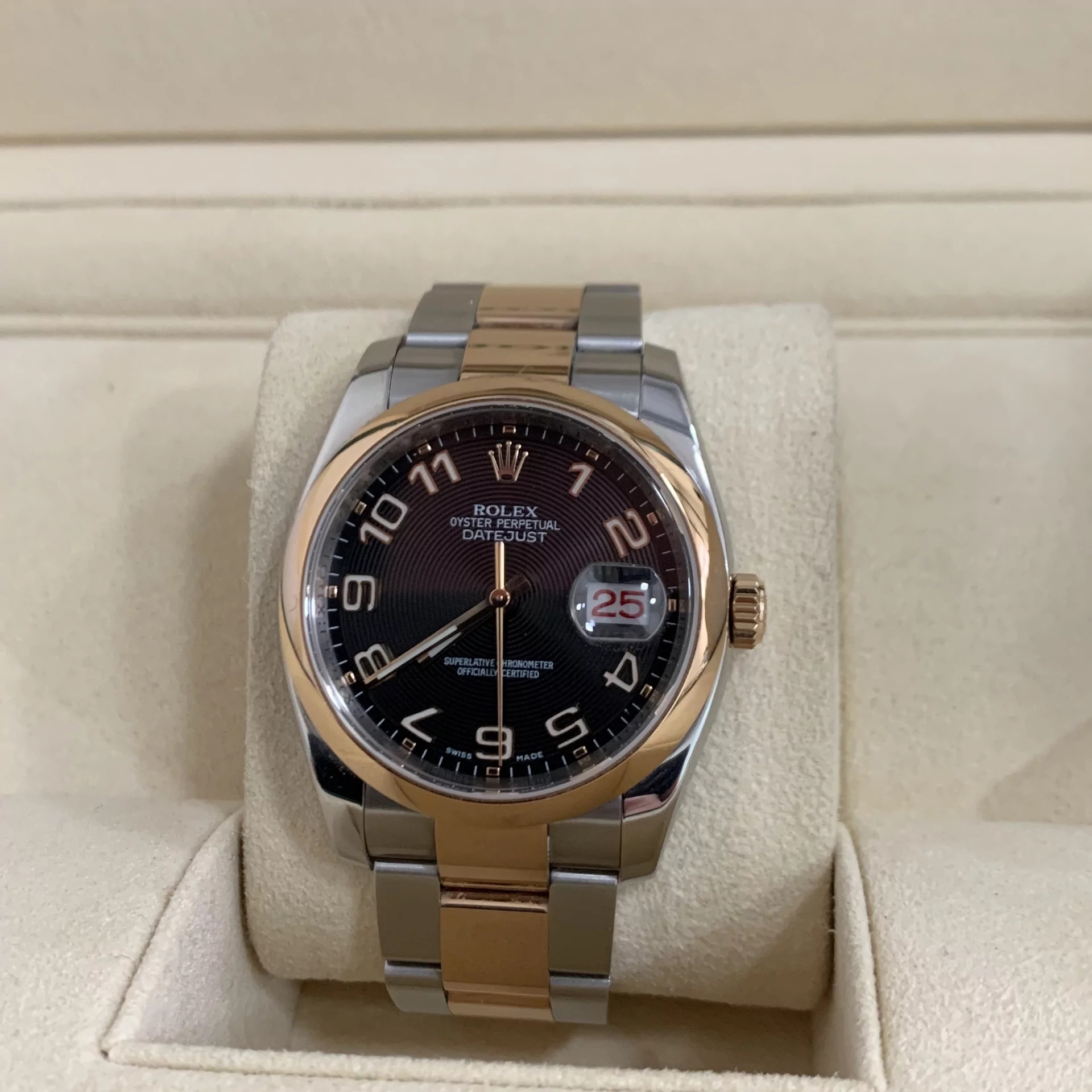 Relógio Rolex Oyster Perpetual Ouro Rosé