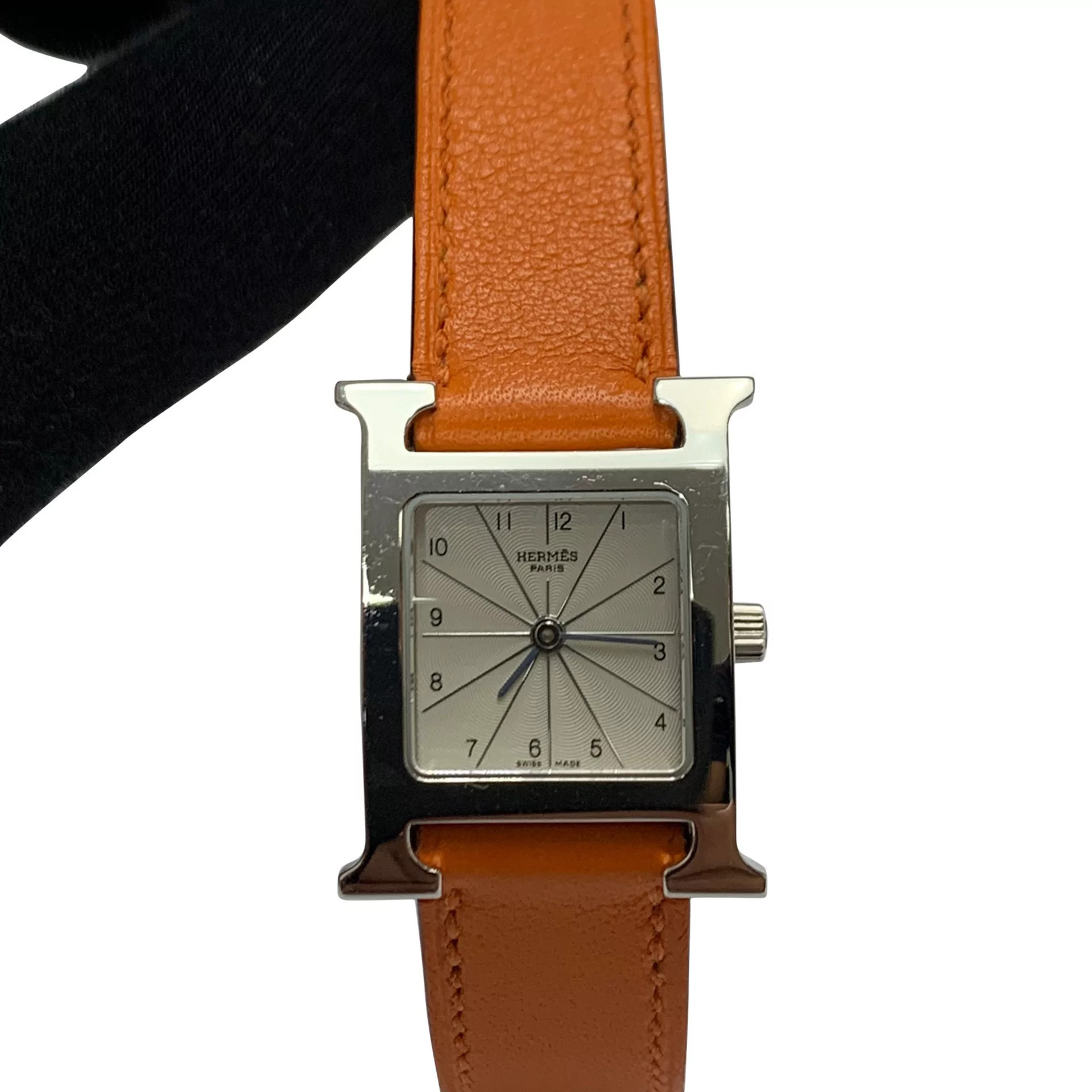 Relógio Hermès H Laranja