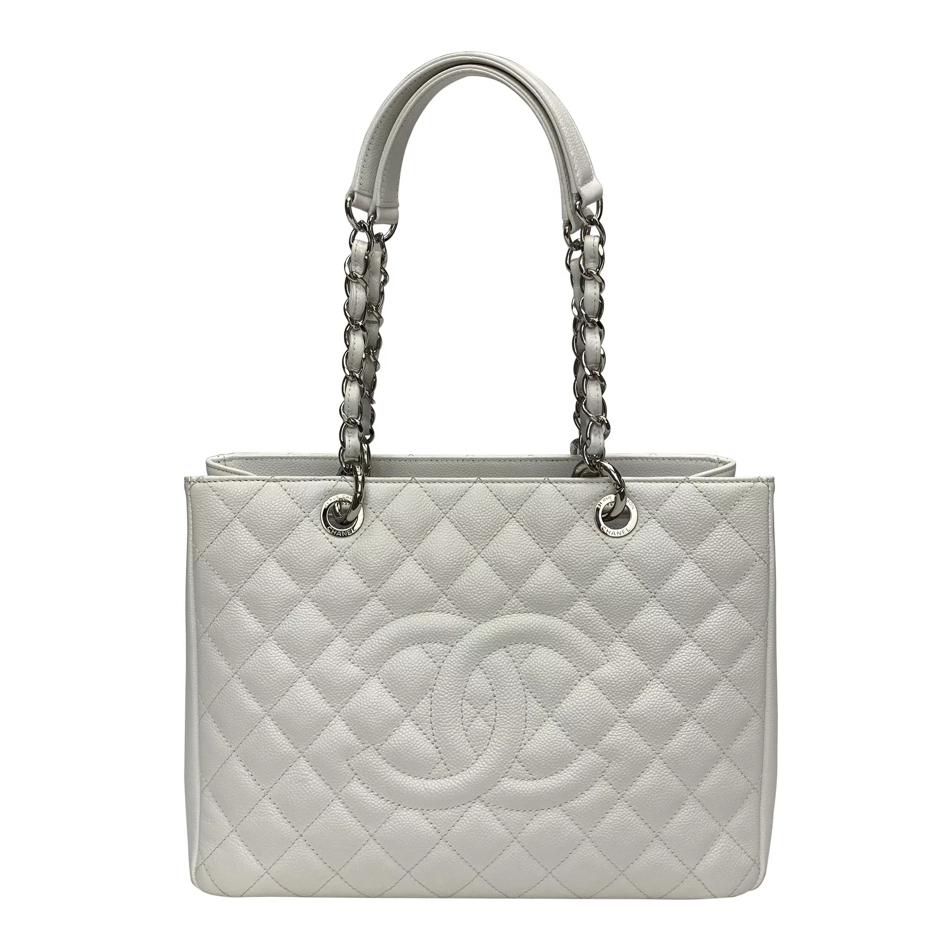 Bolsa Chanel Shopper Branca