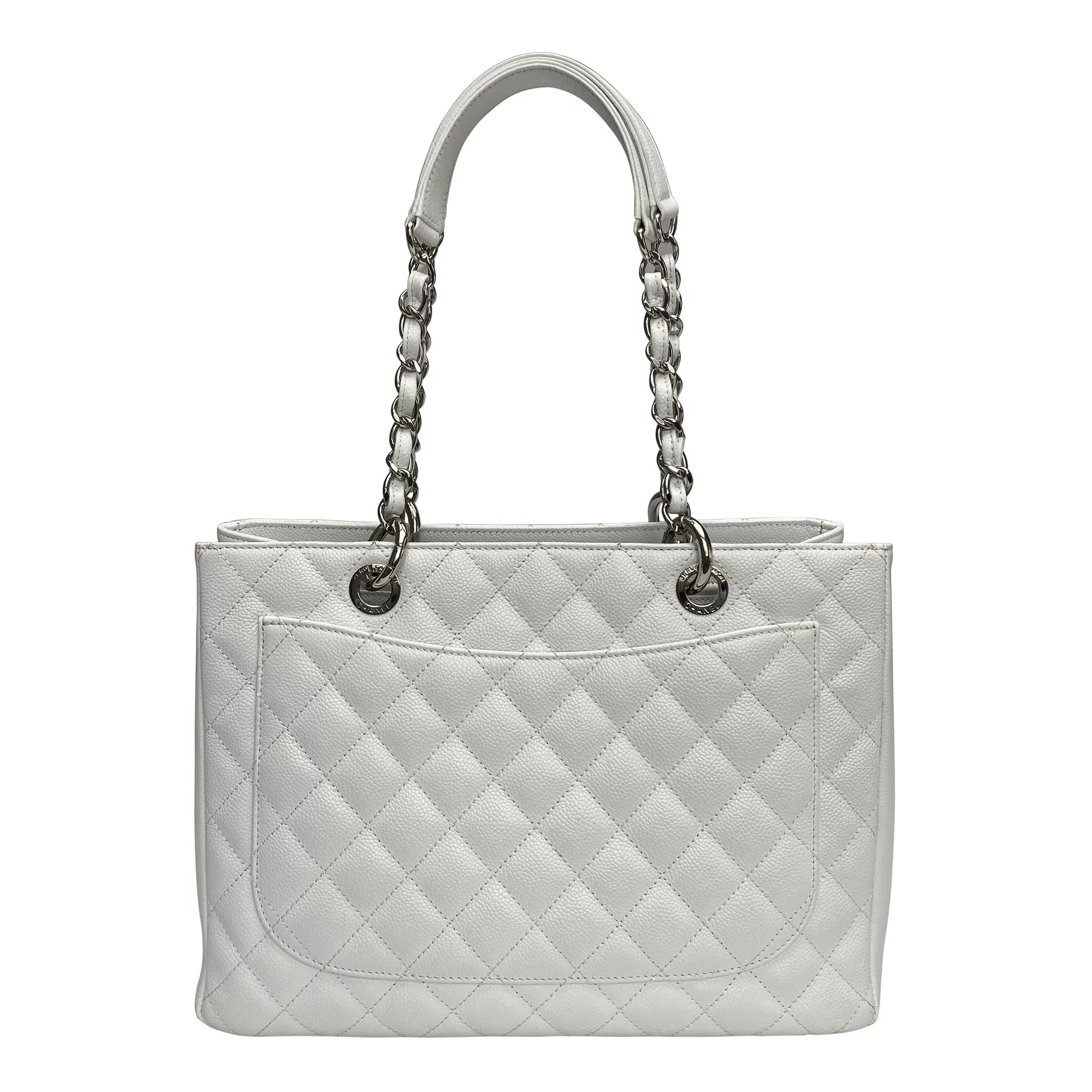 Bolsa Chanel Shopper Branca