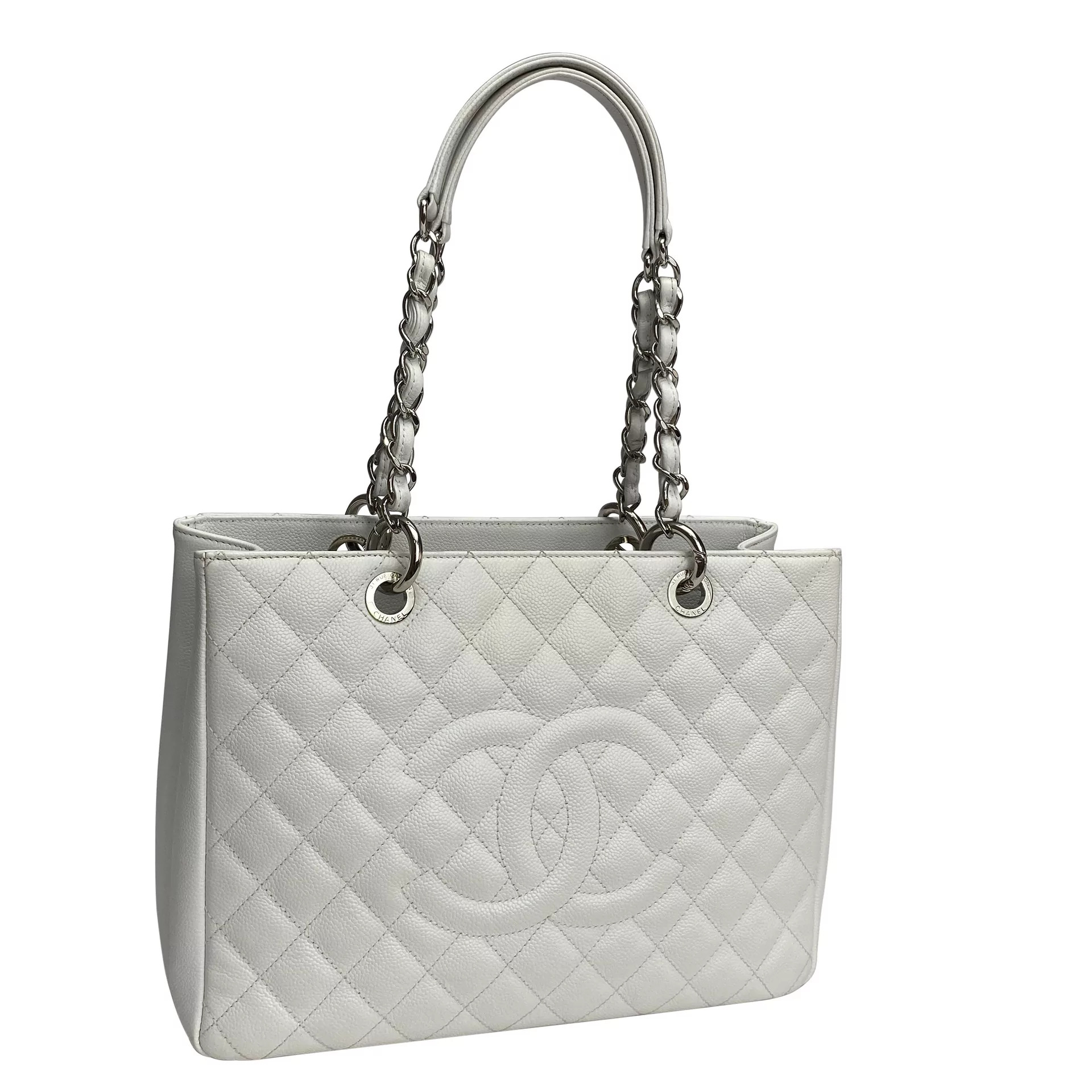 Bolsa Chanel Shopper Branca