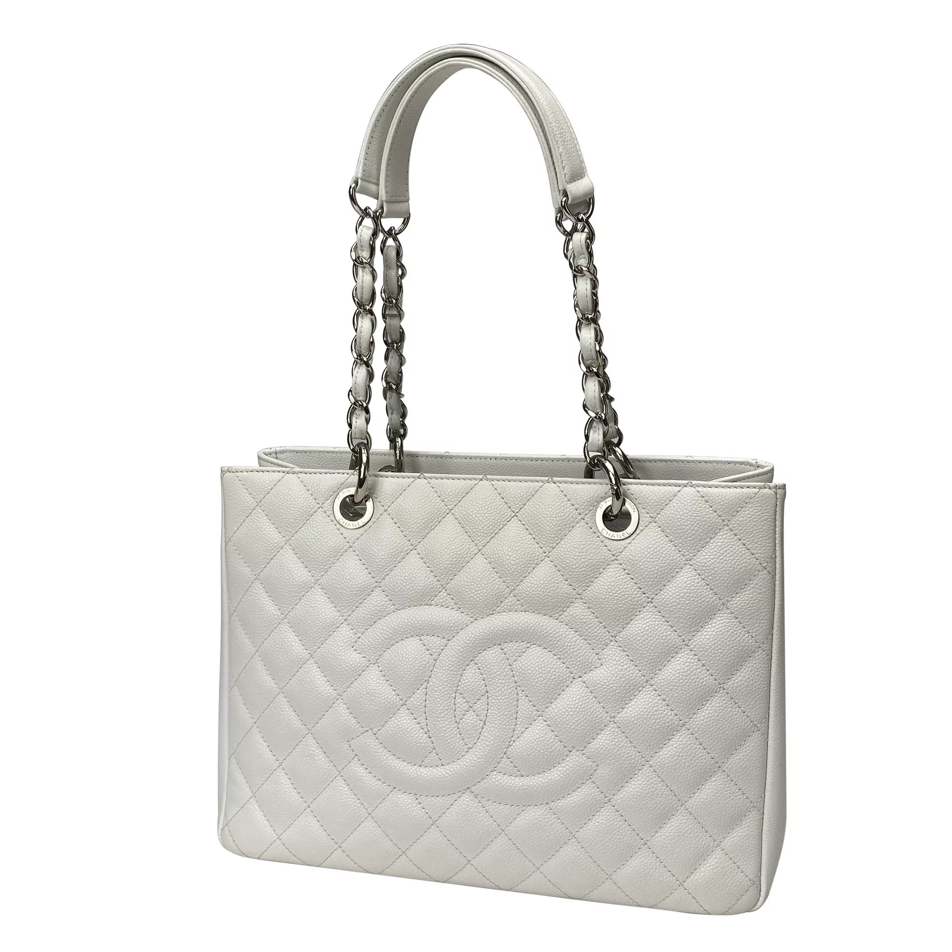 Bolsa Chanel Shopper Branca