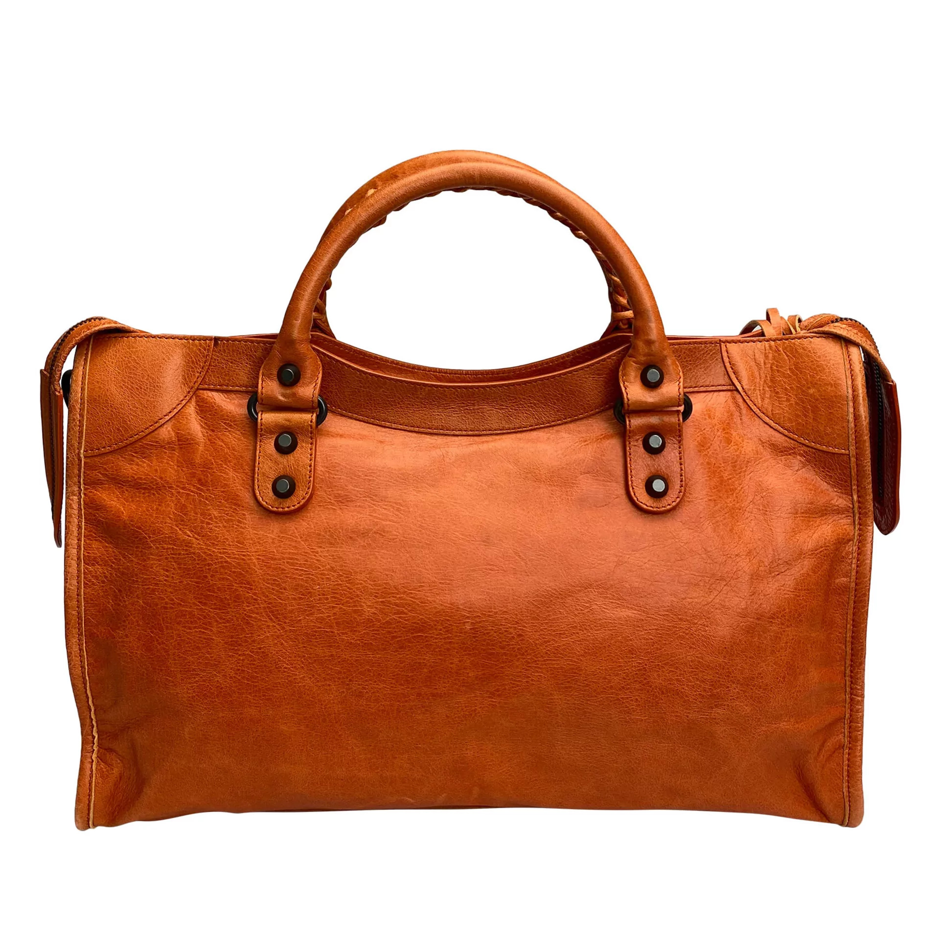 Bolsa Balenciaga Classic City Laranja