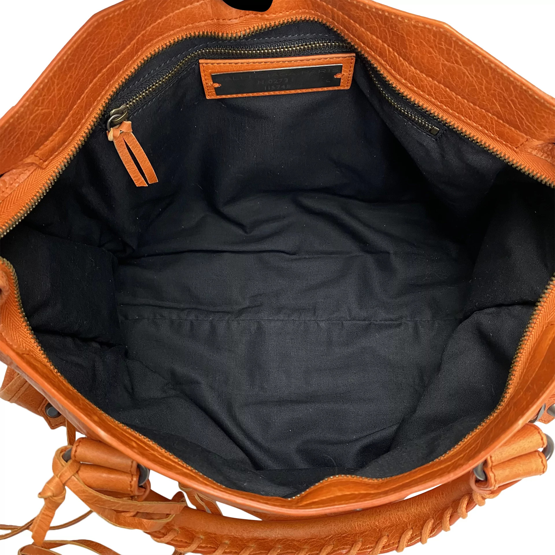 Bolsa Balenciaga Classic City Laranja