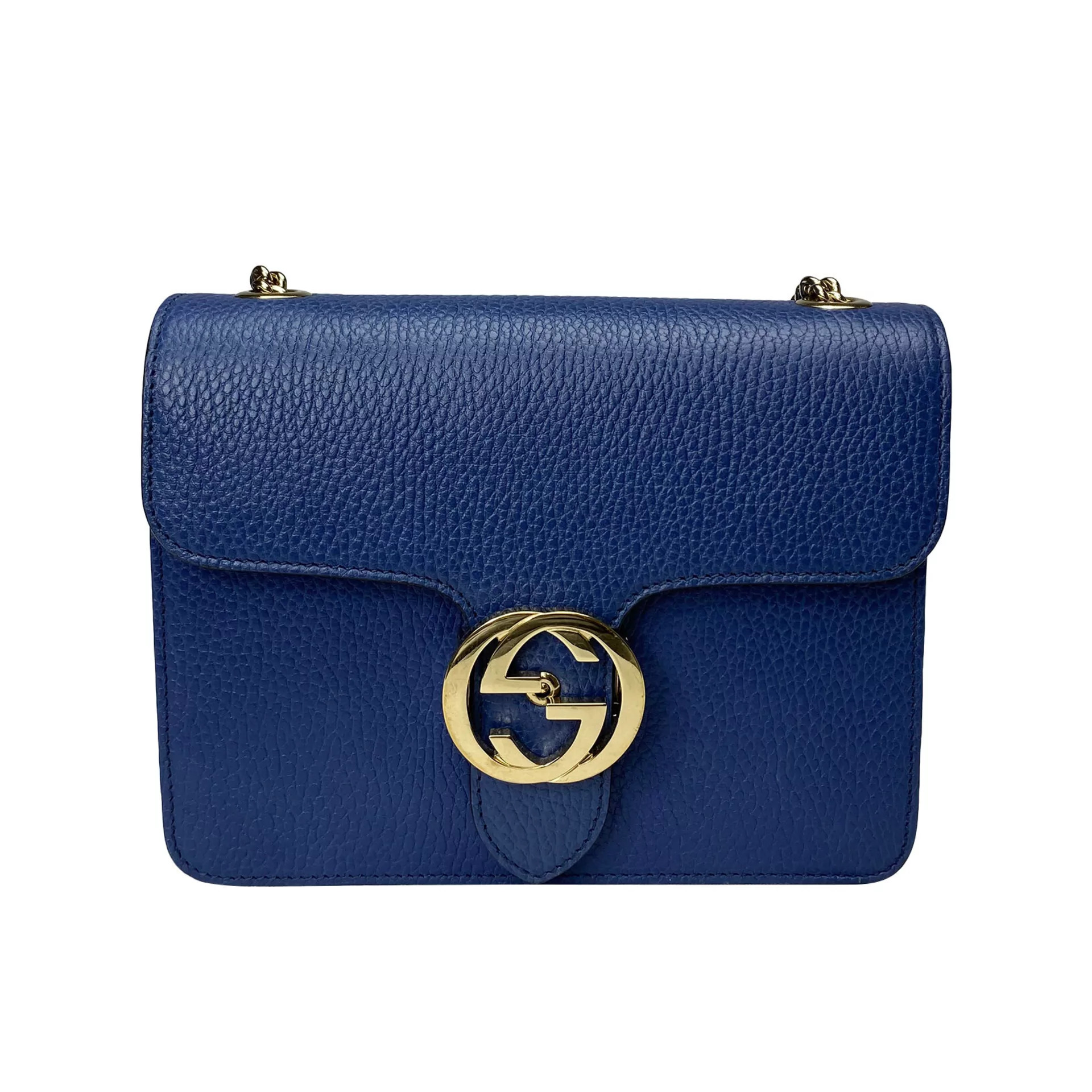 Bolsa Gucci Interlocking Azul