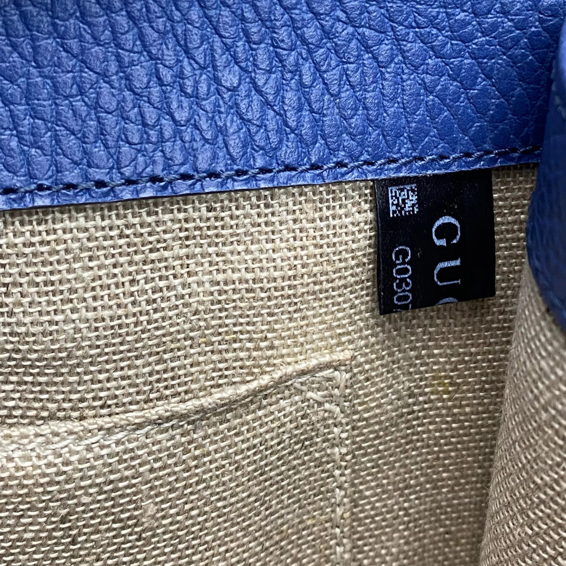 Bolsa Gucci Interlocking Azul