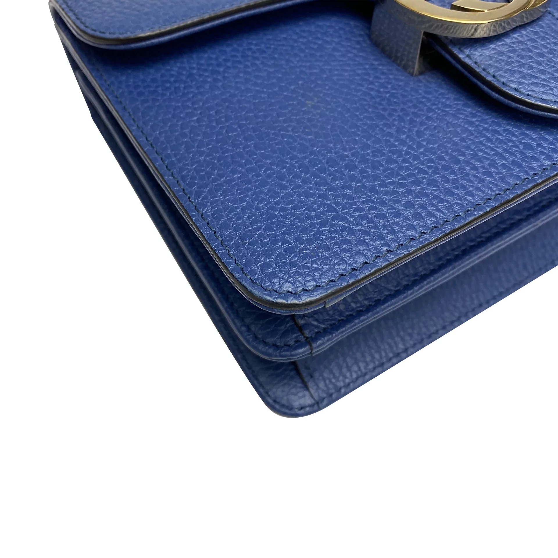 Bolsa Gucci Interlocking Azul
