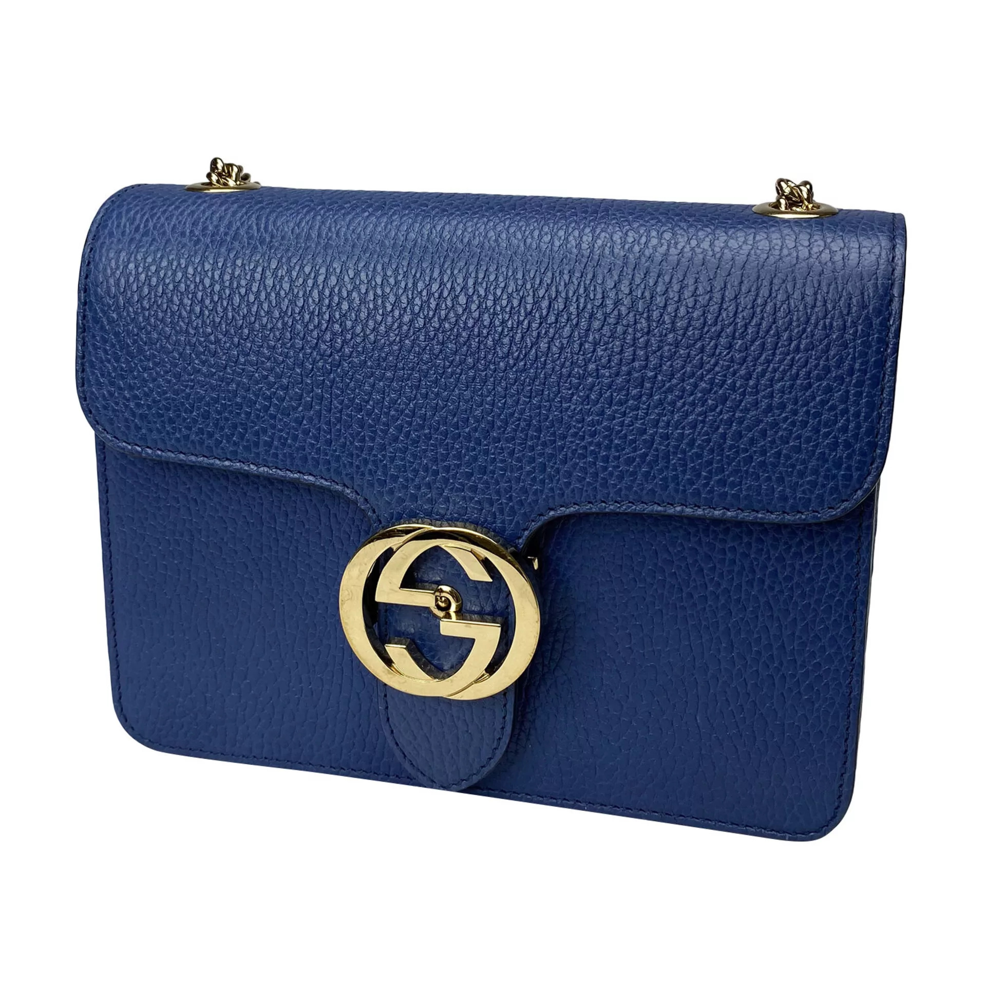 Bolsa Gucci Interlocking Azul