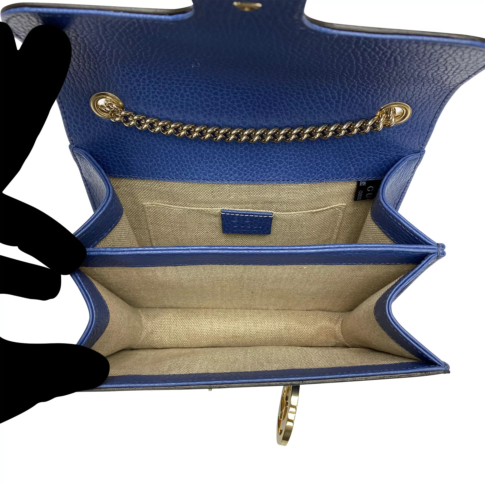 Bolsa Gucci Interlocking Azul