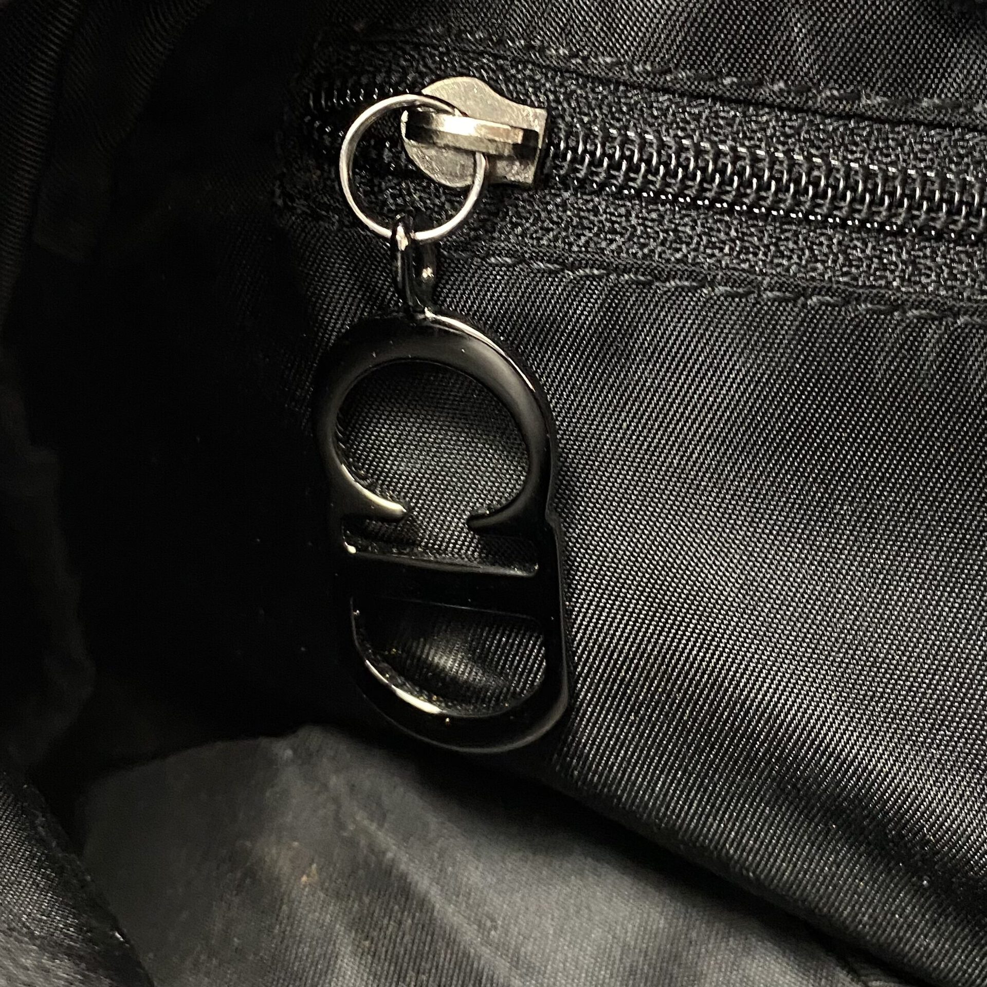Bolsa Christian Dior Saddle Preta