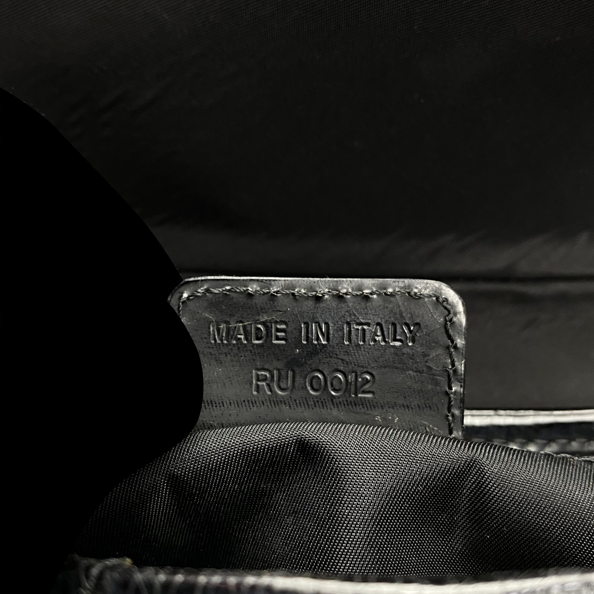 Bolsa Christian Dior Saddle Preta