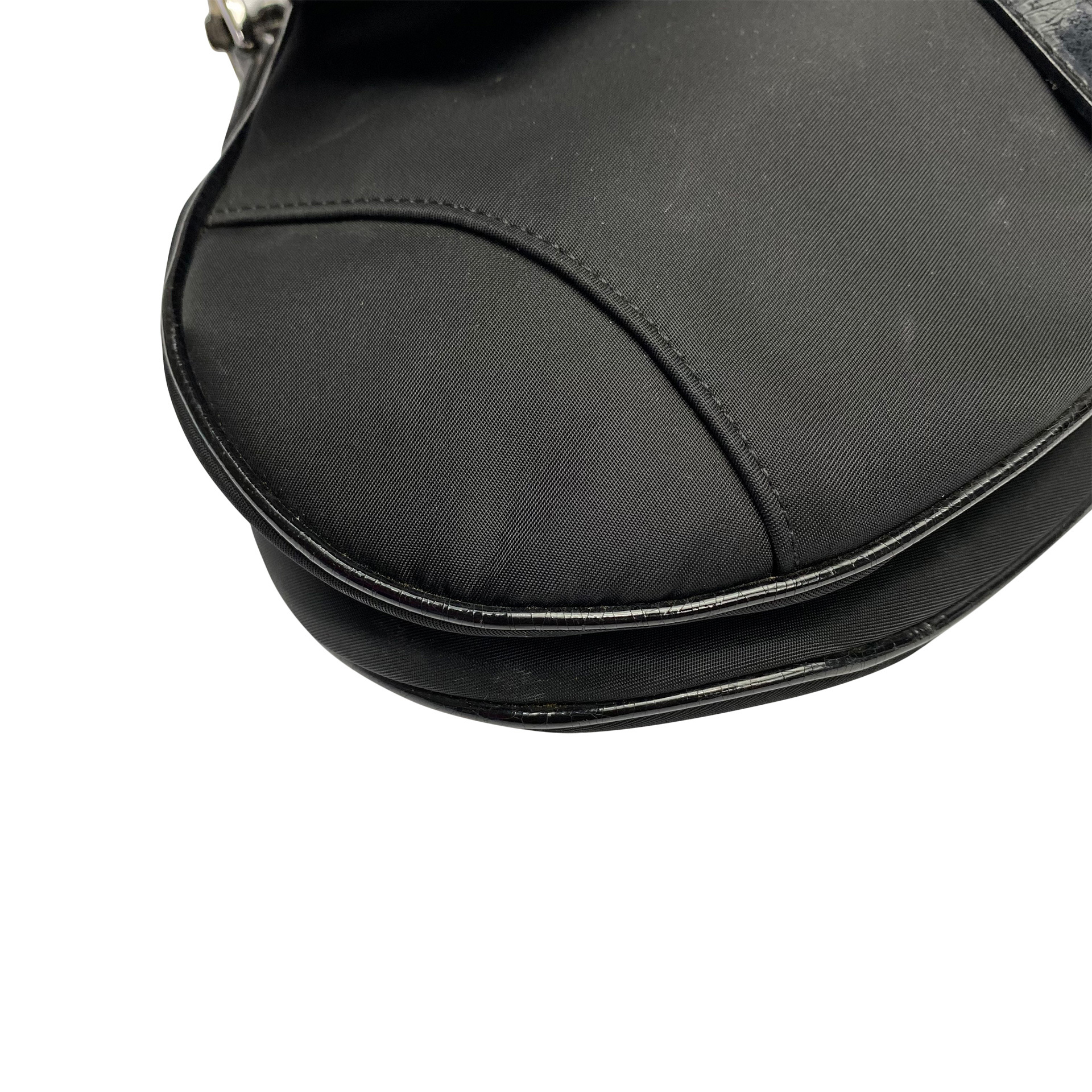 Bolsa Christian Dior Saddle Preta