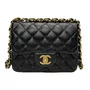 Bolsa Chanel Classic Flap Mini Preta