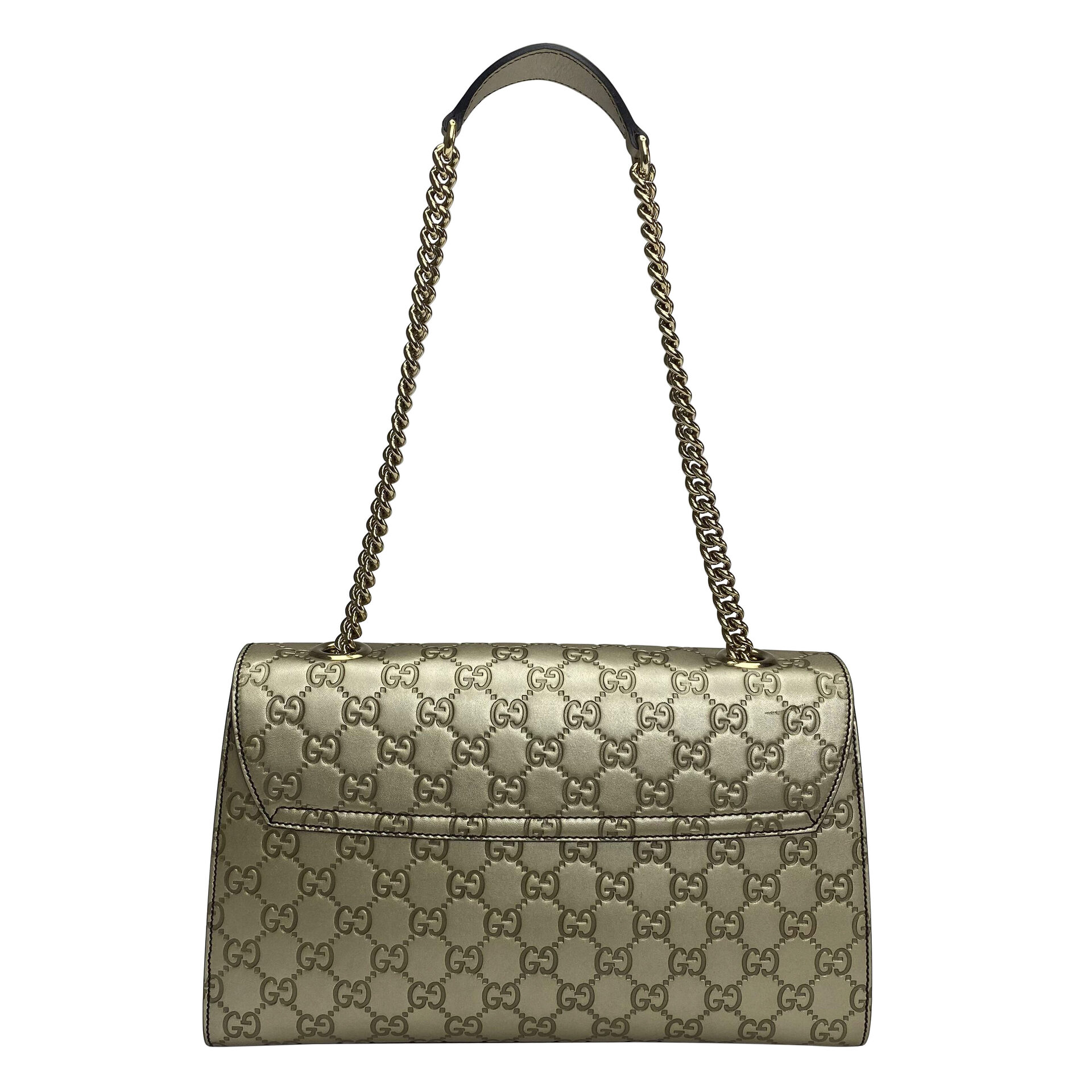 Bolsa Gucci Emily Metalizada