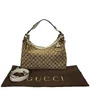 Bolsa Gucci Jacquard com Alça Off White