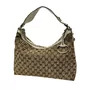Bolsa Gucci Jacquard com Alça Off White